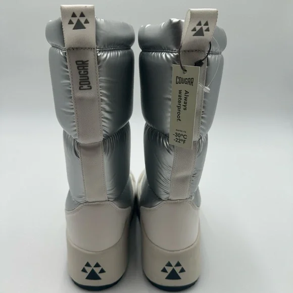 NWT Cougar Magneto Nylon Waterproof Winter Boot with PrimaLoft® Silver Sz 7 - Picture 10 of 13